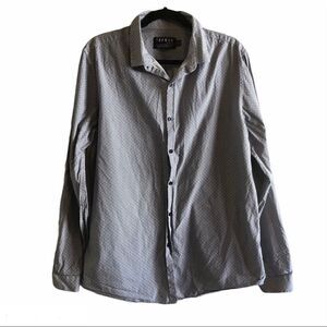 Topman Cotton Button Down Shirt XL